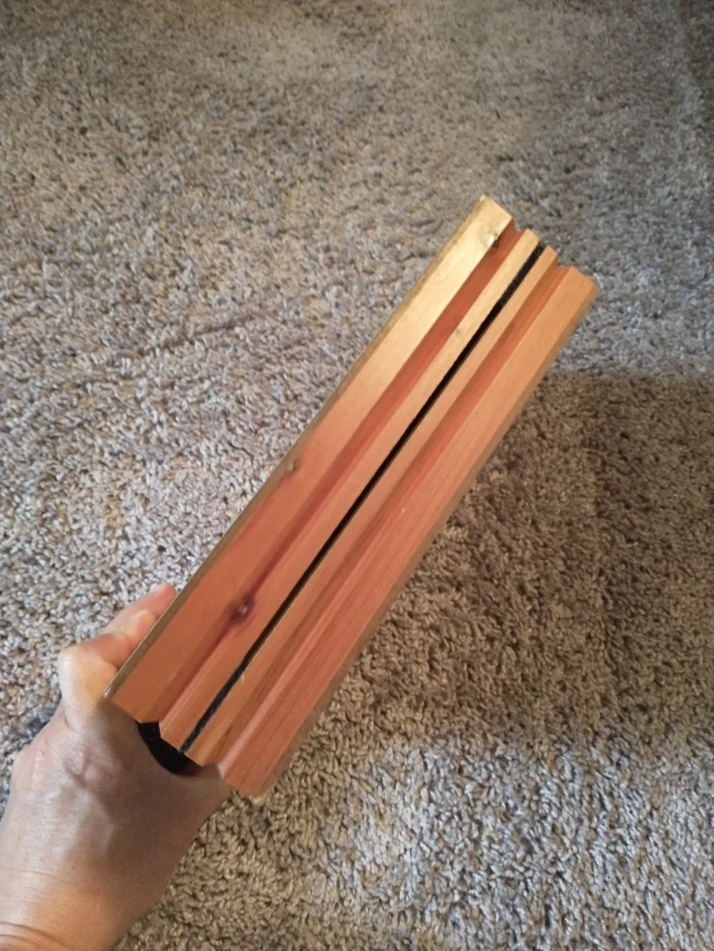 Footprints Poem Wooden Storage Box